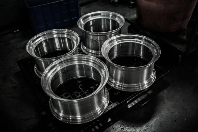 Set of lathed barrels detail