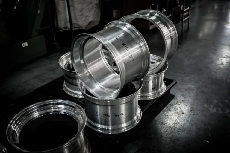 Set of lathed barrels