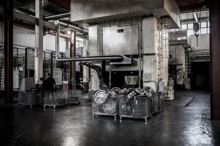 Forging press area
