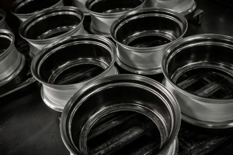 Detail of multiple completed forgings