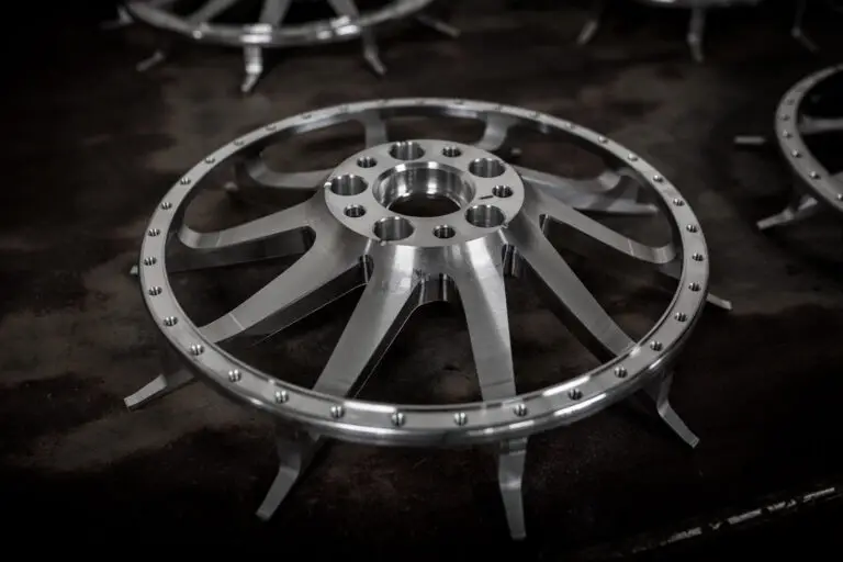 Detail of inspected wheel face