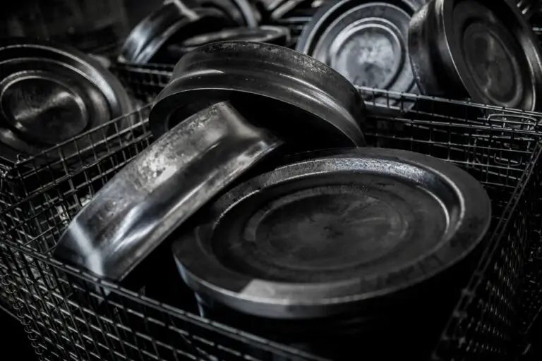 More bins full of forged aluminum