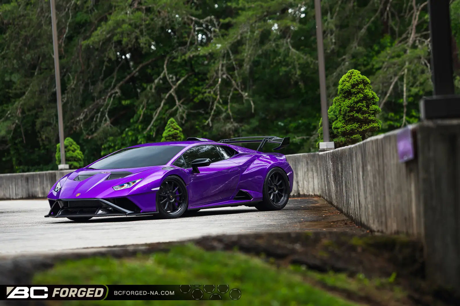 Tom Espo's Lamborghini Huracan STO - 20” TD01 - BC Forged NA